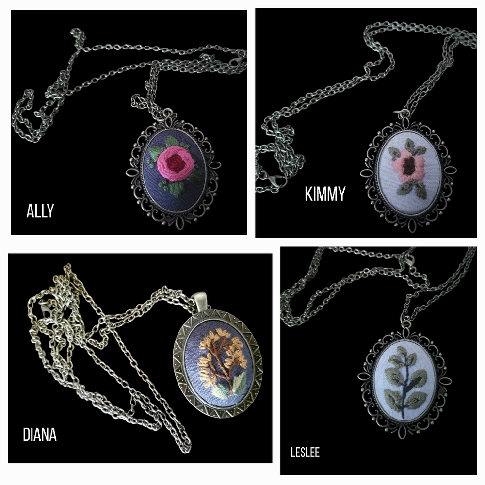 Hale Finery | The Doreen Collection | Hand Embroidered Necklaces